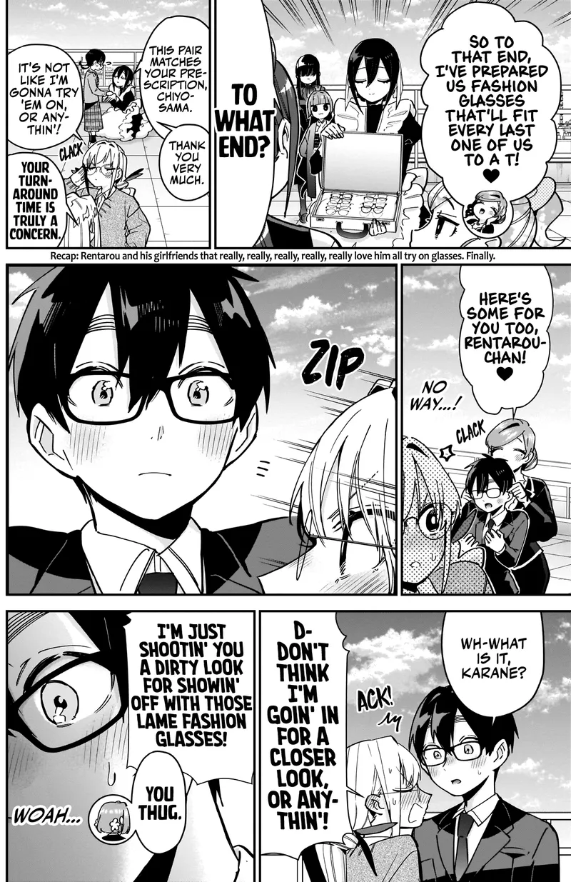 Page 2 of Chapter 93: A Chapter That's Just Close-ups of Everyone Wearing Glasses