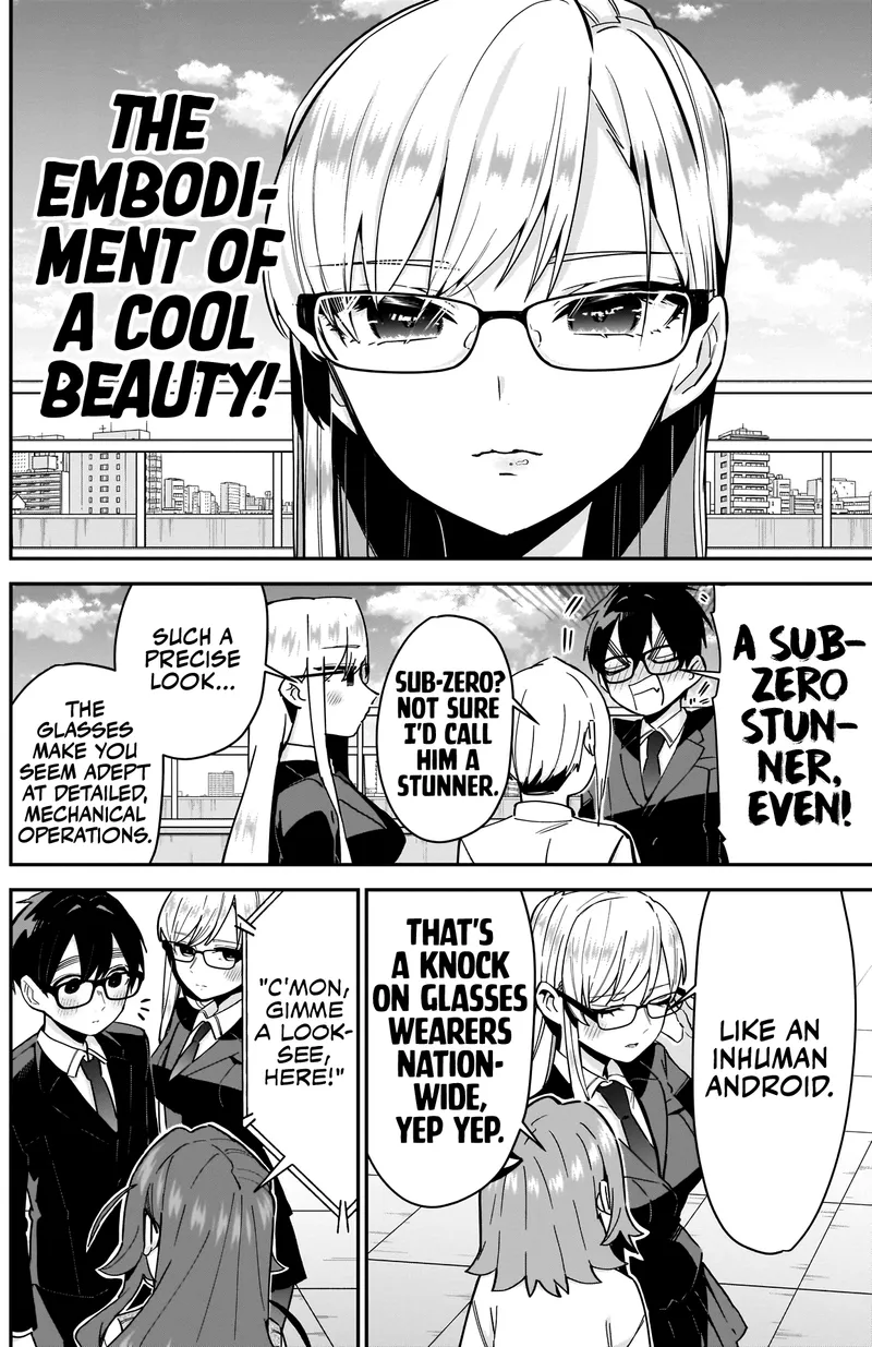 Page 4 of Chapter 93: A Chapter That's Just Close-ups of Everyone Wearing Glasses