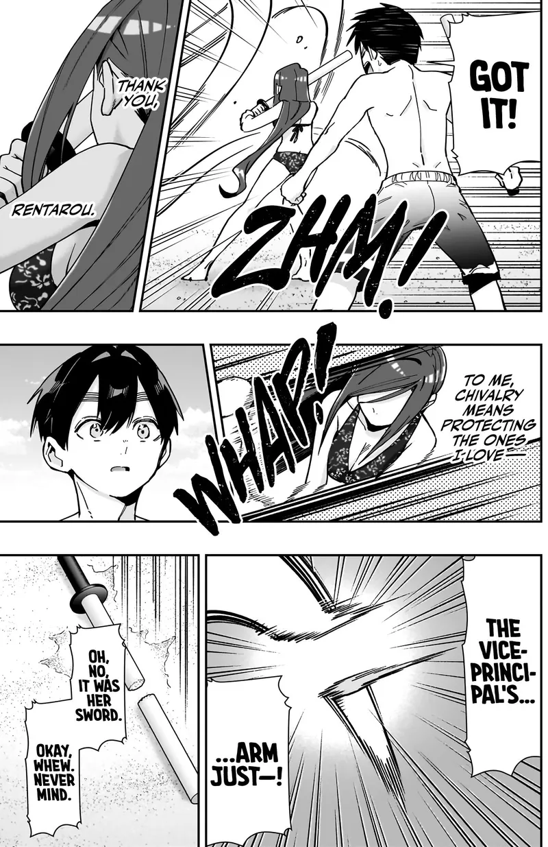 Page 11 of Chapter 166: The Beach Swordfighting Couple Tag Tournament